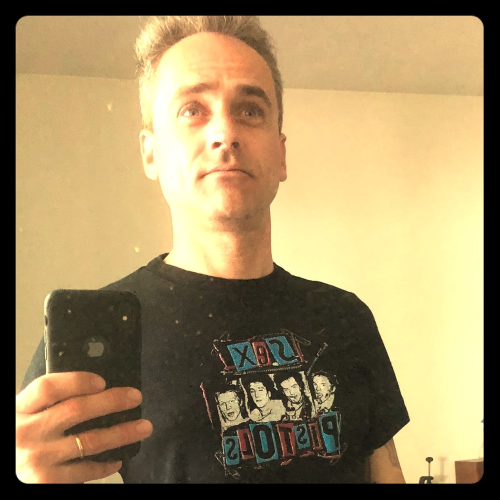 SEX PISTOLS GLAM T SHIRT. Punk Rock